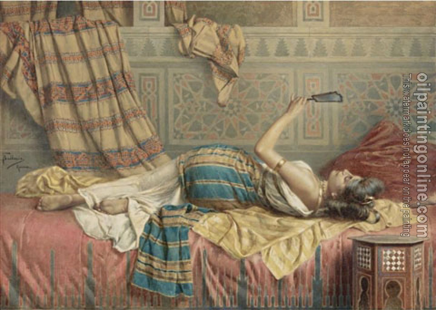 Francesco Ballesio - A reflection of harem beauty